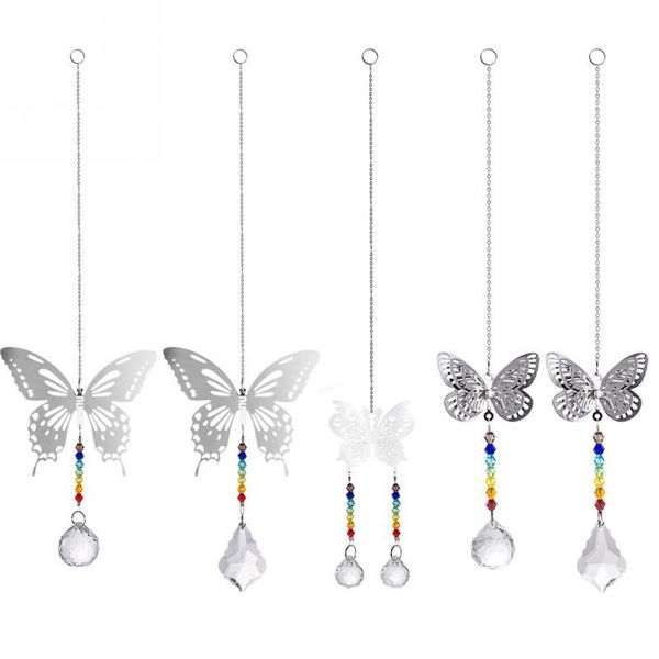 decorative objects & figurines 1pc craft accessories butterfly shaped prisms hanging sun catchers outdoor crystal pendant gift home window i
decorative objects & figurines 1pc craft accessories butterfly shaped prisms hanging sun catchers outdoor crystal pendant gift home window i