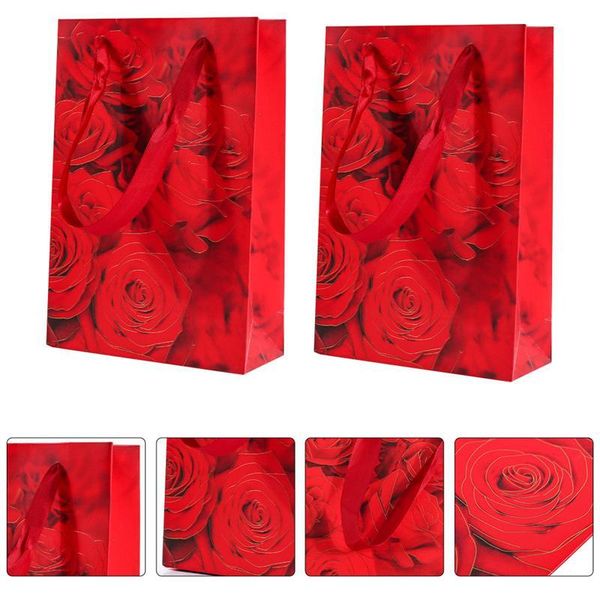 10pcs rose pattern present bags valentine's day gift pouch gift handbag valentine's day bag supplies
10pcs rose pattern present bags valentine's day gift pouch gift handbag valentine's day bag supplies