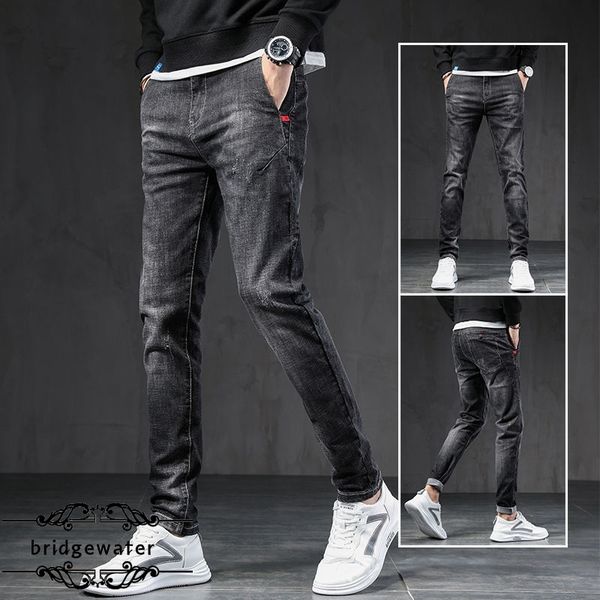 stretch jeans men's slim straight leg youth full length male students autumn winter models casual fashion, Blue
stretch jeans men's slim straight leg youth full length male students autumn winter models casual fashion, Blue