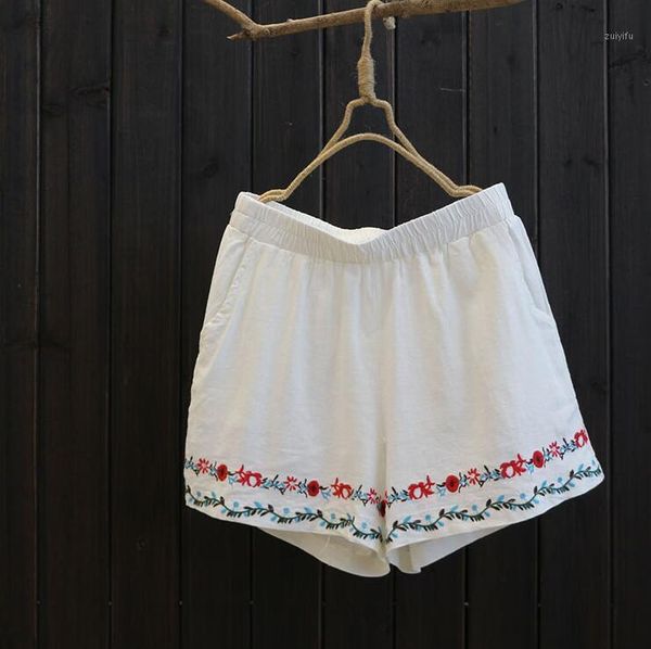 women cotton linen shorts 2019 summer embroidery solid color wide-legged korean big size loose fashion shorts yoyikamomo1, White;black
women cotton linen shorts 2019 summer embroidery solid color wide-legged korean big size loose fashion shorts yoyikamomo1, White;black