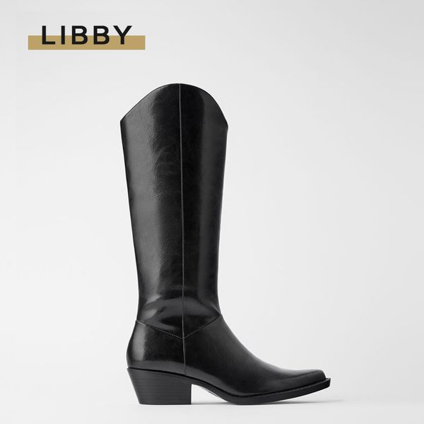 2020 new designer western black kneehigh boots for women pointed toe cowboy boots chunky wedges boots runway ladies motorcycle 1026
2020 new designer western black kneehigh boots for women pointed toe cowboy boots chunky wedges boots runway ladies motorcycle 1026