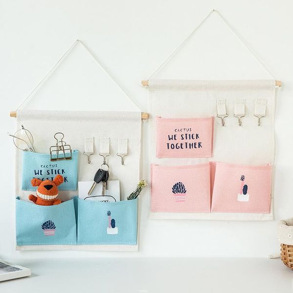 3 pockets wall hanging storage bags cotton linen door organizer waterproof bag bedroom home wall decoration cactus key hook1
3 pockets wall hanging storage bags cotton linen door organizer waterproof bag bedroom home wall decoration cactus key hook1