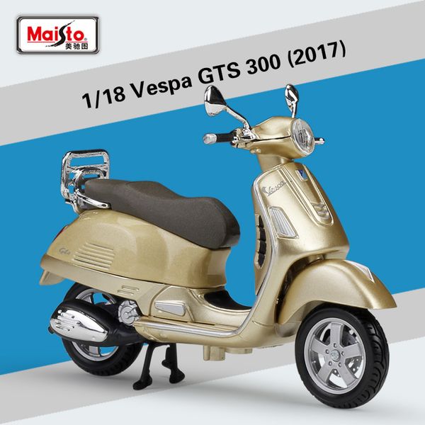 1:18 maisto vespa scooters motorbike metal diecast model motorcycle collectibles