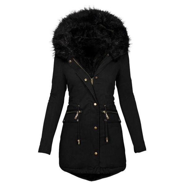 winter coat women solid hoodies slim fit jackets 2020 warm plush zipper fur hooded outwear female jacket chaqueta mujer, Black
winter coat women solid hoodies slim fit jackets 2020 warm plush zipper fur hooded outwear female jacket chaqueta mujer, Black