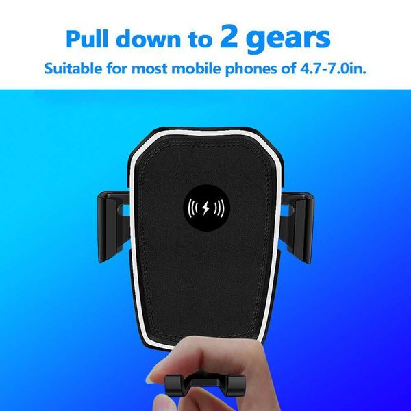 10w bracket intelligent auto quick tool car mobile wireless charge holder for phones of 4.7-7.0in
10w bracket intelligent auto quick tool car mobile wireless charge holder for phones of 4.7-7.0in