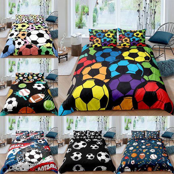2/3pcs 3d football duvet cover soccer football bedding sets edredon futbol single printed luxury child kids covers bed linen
2/3pcs 3d football duvet cover soccer football bedding sets edredon futbol single printed luxury child kids covers bed linen
