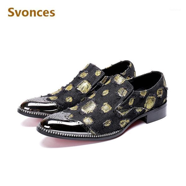 dress shoes fashion denim mens luxury hole designer brand metal toe flats handmade casual loafers leather slip-on party 461, Black
dress shoes fashion denim mens luxury hole designer brand metal toe flats handmade casual loafers leather slip-on party 461, Black