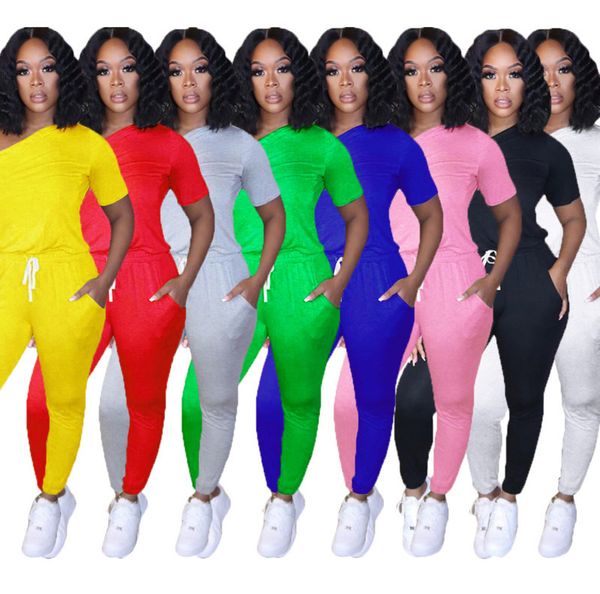 women onesies one shoulder half sleeve bodysuit slim pencli pants sports jumpsuit ladies casual clothing dhl a228, Black;white
women onesies one shoulder half sleeve bodysuit slim pencli pants sports jumpsuit ladies casual clothing dhl a228, Black;white