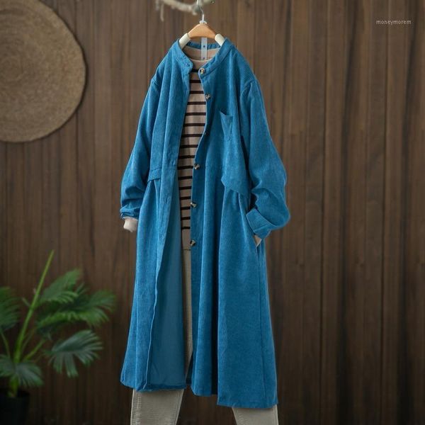 women's trench coats 2021 vintage corduroy windbreaker female spring autumn coat women's clothing loose large size long cardigan, Tan;black
women's trench coats 2021 vintage corduroy windbreaker female spring autumn coat women's clothing loose large size long cardigan, Tan;black