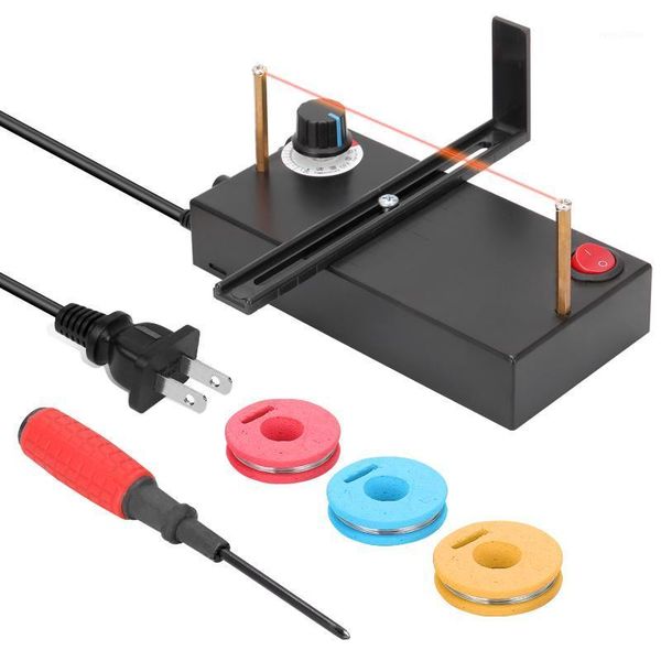 new electric ribbon cutter small manual webbing heated cutting knife screw driver 3 roll of heating wires cloth cutting machine1
new electric ribbon cutter small manual webbing heated cutting knife screw driver 3 roll of heating wires cloth cutting machine1