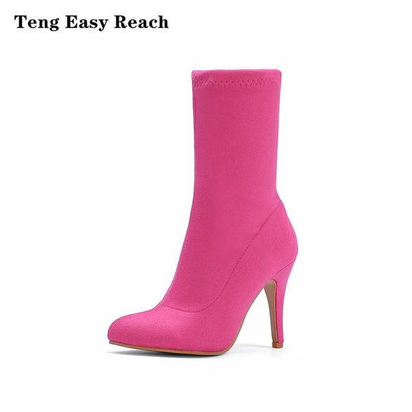 2020 spring fashion women boots black pointed toe elastic ankle boots heels shoes autumn winter female socks 32-48
2020 spring fashion women boots black pointed toe elastic ankle boots heels shoes autumn winter female socks 32-48