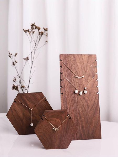 black walnut wood necklace chain pendant display holder jewelry display stand ring holder, Pink;blue
black walnut wood necklace chain pendant display holder jewelry display stand ring holder, Pink;blue