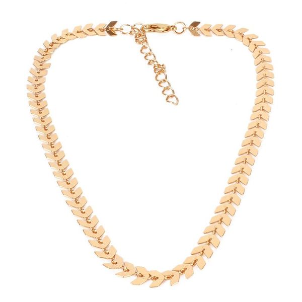 chokers duftgold punk gold geometric short fish bone necklaces simple fashion design choker necklace for women jewelry wholesale, Golden;silver
chokers duftgold punk gold geometric short fish bone necklaces simple fashion design choker necklace for women jewelry wholesale, Golden;silver