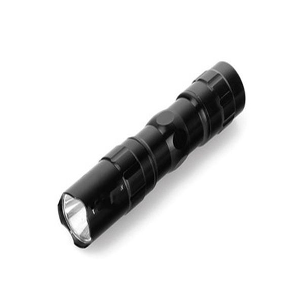 Portable Electric Torch Strong Light Led Small Black Waterproof Camping Hiking New Woman Man Flashlight Outdoors Supplies 2 5yk K2