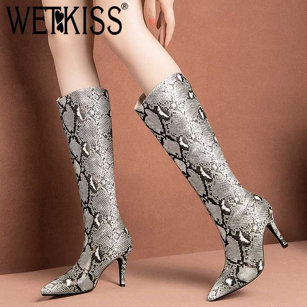 boots wetkiss high heels women mid-calf boot female snake skin cow leather shoes ladies pointed toe winter 2021, Black
boots wetkiss high heels women mid-calf boot female snake skin cow leather shoes ladies pointed toe winter 2021, Black
