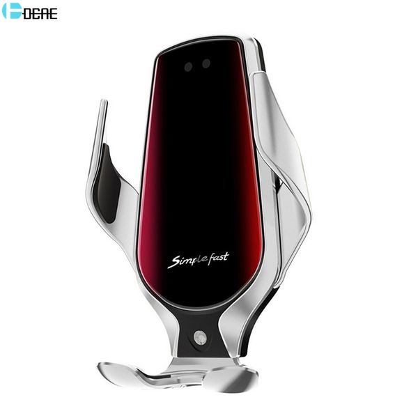 dcae 10w fast wireless charger car holder automatic clamping infrared sensor qi gps air vent mount mobile phone bracket stand
dcae 10w fast wireless charger car holder automatic clamping infrared sensor qi gps air vent mount mobile phone bracket stand
