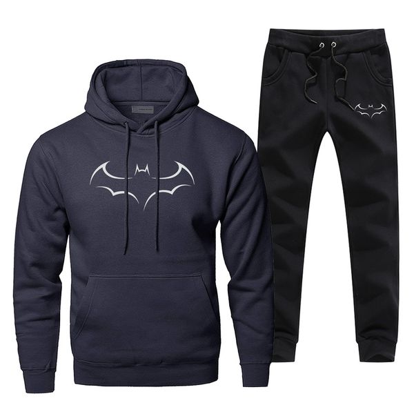 bat man print men's full suit tracksuit fashion super hero hoodies sweatshirt casual fleece men's jogging hip hop sweatpants, Gray
bat man print men's full suit tracksuit fashion super hero hoodies sweatshirt casual fleece men's jogging hip hop sweatpants, Gray