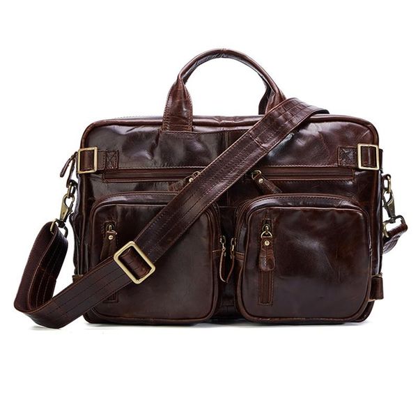 men bag 100% genuine leather cowhide men shoulder bag tote lapbriefcases handbags fashion multi-function
men bag 100% genuine leather cowhide men shoulder bag tote lapbriefcases handbags fashion multi-function