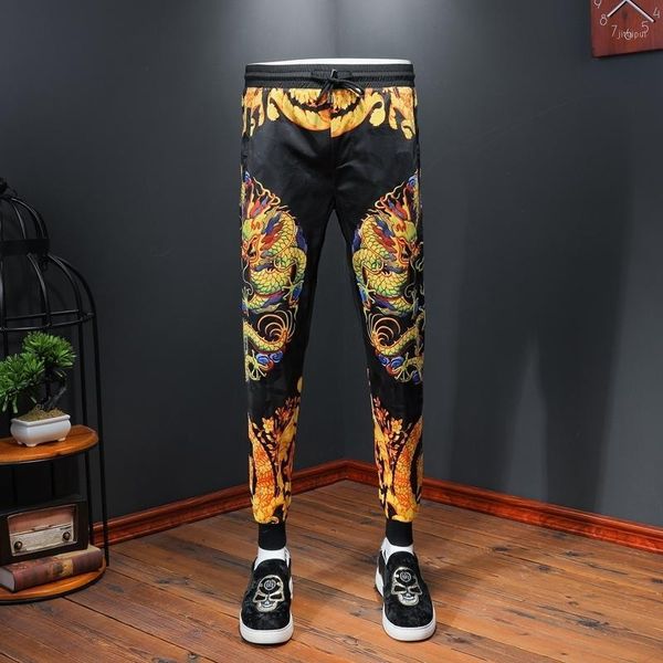 2020 spring fashion brand pantalon hombre mens joggers pants slim fit print harem pants men trousers pantaloni uomo moda hombre1, Black
2020 spring fashion brand pantalon hombre mens joggers pants slim fit print harem pants men trousers pantaloni uomo moda hombre1, Black