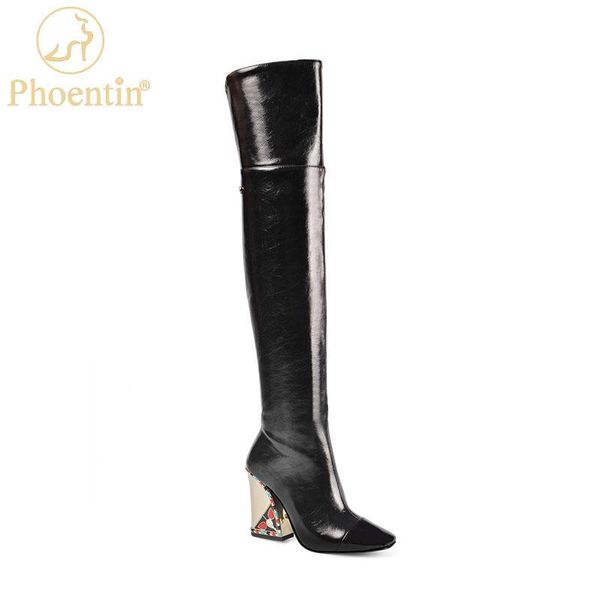 phoentin 2020 women's runway show over knee boots vintage square toe long booties high heels black shoes ft1209
phoentin 2020 women's runway show over knee boots vintage square toe long booties high heels black shoes ft1209