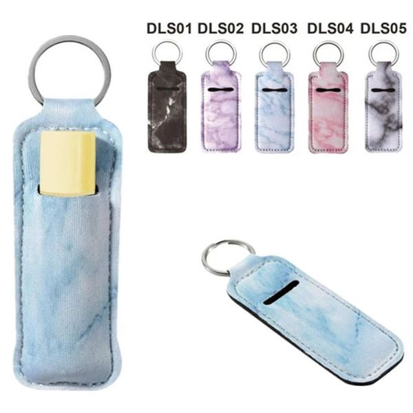 marble design neoprene keychain colorful print empty chapstick holders lip balm holder keyring
marble design neoprene keychain colorful print empty chapstick holders lip balm holder keyring