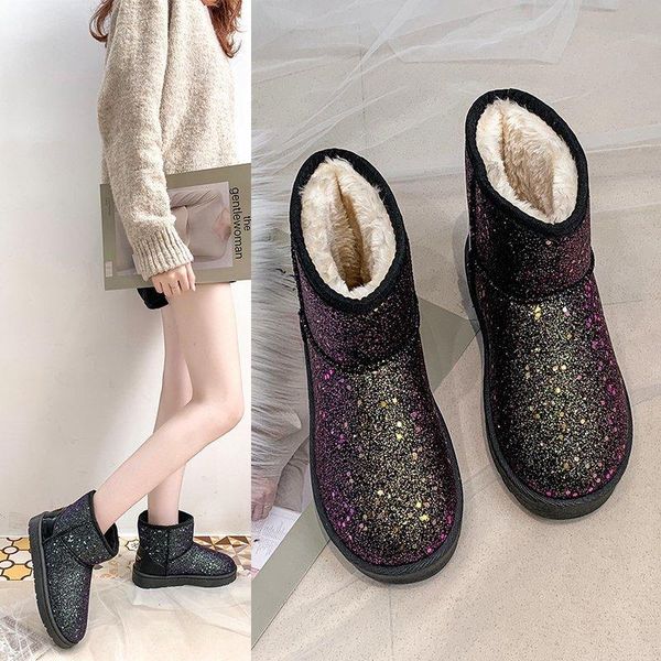женщина flat boots ботинки женская обувь круглый toe австралии зима обувь сапоги-женщины роскошная низкая осень снег, Black
женщина flat boots ботинки женская обувь круглый toe австралии зима обувь сапоги-женщины роскошная низкая осень снег, Black