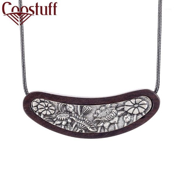 handmade silver color flower sandalwood pendant jewelry on the neck decoration gifts large massive necklace for women bijouterie1
handmade silver color flower sandalwood pendant jewelry on the neck decoration gifts large massive necklace for women bijouterie1