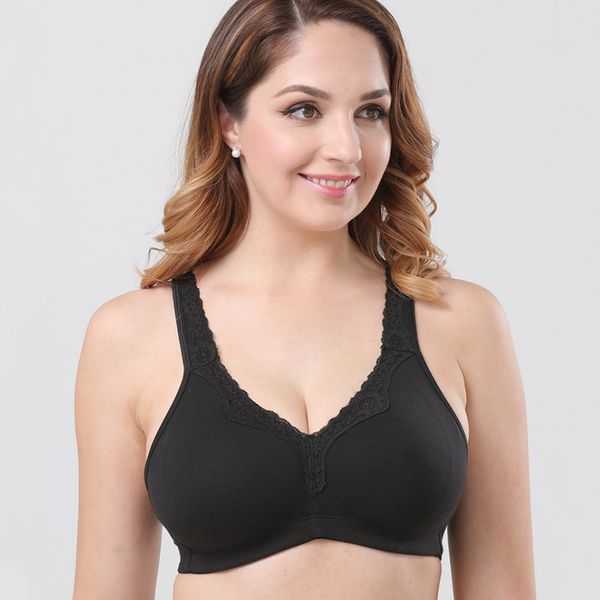 Women Plus Size Bra Full Coverage Ultra Thin Unlined Cotton Underwear Wireless Minimizer Bralette Cup B C D E F 90 100 110 115, Beige
Women Plus Size Bra Full Coverage Ultra Thin Unlined Cotton Underwear Wireless Minimizer Bralette Cup B C D E F 90 100 110 115, Beige