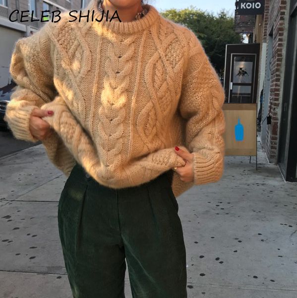 shijia apricot twisted women sweater winter autumn thicken warm knitting jumper female pullovers femme casual streetwear 201031, White;black
shijia apricot twisted women sweater winter autumn thicken warm knitting jumper female pullovers femme casual streetwear 201031, White;black