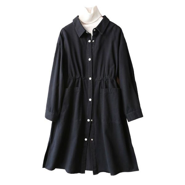 japanese cotton windbreaker solid color high waist single-breasted mid-length 2021autumn and winter temperament jacket womenb225, Tan;black
japanese cotton windbreaker solid color high waist single-breasted mid-length 2021autumn and winter temperament jacket womenb225, Tan;black
