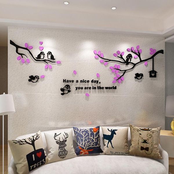 spring tree pattern wall sticker 1pcs 3d wall stickers for tv waterproof home decor stickers muraux adesivo de parede
spring tree pattern wall sticker 1pcs 3d wall stickers for tv waterproof home decor stickers muraux adesivo de parede