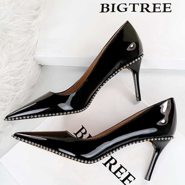classic luxury designer shoes 2022 new rivet women pumps metal beads high heels stiletto luxurious kitten party plus size 42 43 paris wholes, Black
classic luxury designer shoes 2022 new rivet women pumps metal beads high heels stiletto luxurious kitten party plus size 42 43 paris wholes, Black