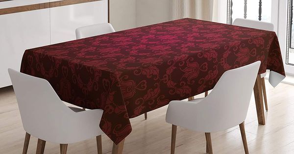 damask tablecloth victorian damask pattern vignette effect royal revival rich ancient motifs dining room kitchen table cover
damask tablecloth victorian damask pattern vignette effect royal revival rich ancient motifs dining room kitchen table cover