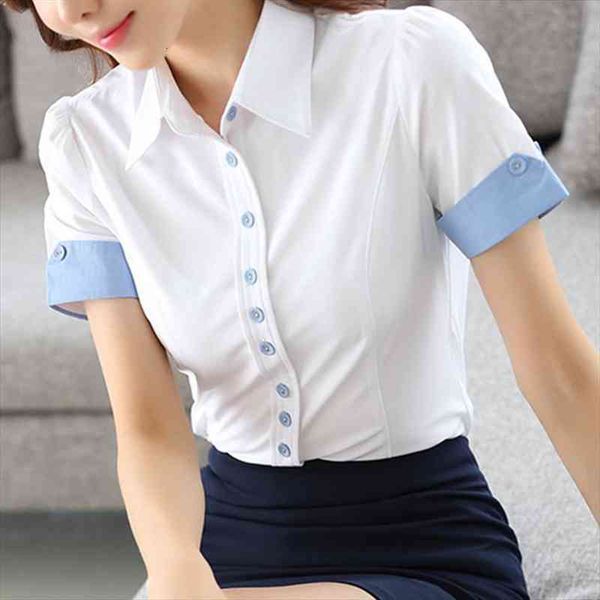 summer womens shirt short sleeve women blouses ladies office shirts white shirt female blusas camisas mujer
summer womens shirt short sleeve women blouses ladies office shirts white shirt female blusas camisas mujer