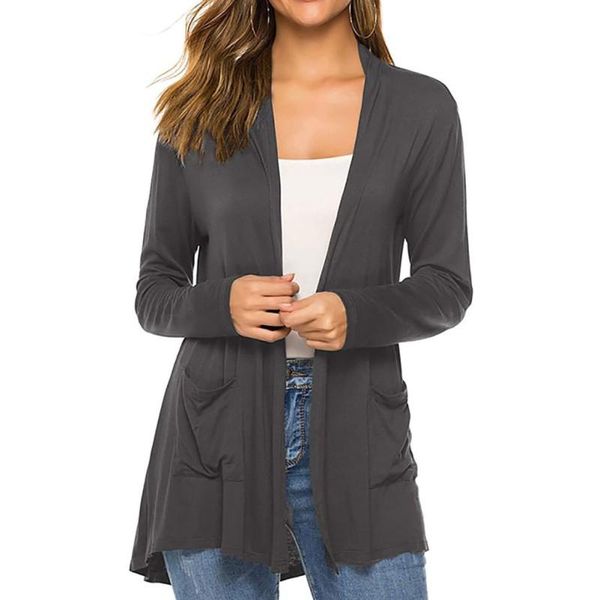 women's blouses & shirts women clothes blouse cardigan coats plus size autumn solid chiffon female clothing fashion, White
women's blouses & shirts women clothes blouse cardigan coats plus size autumn solid chiffon female clothing fashion, White