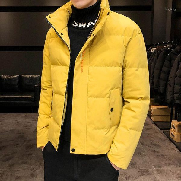 winter new korean trend loose plus size casual cotton jacket thickened simple solid color warm men cotton jacket, Black
winter new korean trend loose plus size casual cotton jacket thickened simple solid color warm men cotton jacket, Black