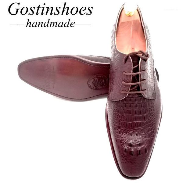 dress shoes sale 44 goodyear welted handmade men's brown full leather pointed toe lace-up crocodile pattern printed men dress1, Black
dress shoes sale 44 goodyear welted handmade men's brown full leather pointed toe lace-up crocodile pattern printed men dress1, Black
