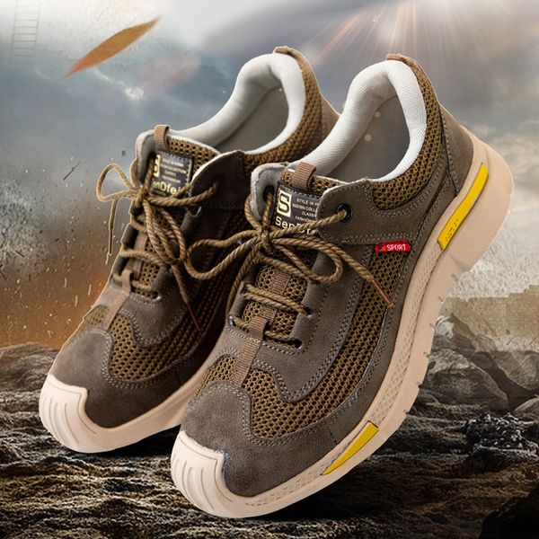 work safety shoes for men summer breathable boots working steel toe anti-smashing construction safety work sneakers size 36-47, Black;brown
work safety shoes for men summer breathable boots working steel toe anti-smashing construction safety work sneakers size 36-47, Black;brown