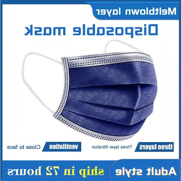 3 10/50/100pcs disposable navy face mask layers filter anti dust breathable dark blue face mouth mask with elastic earband
3 10/50/100pcs disposable navy face mask layers filter anti dust breathable dark blue face mouth mask with elastic earband