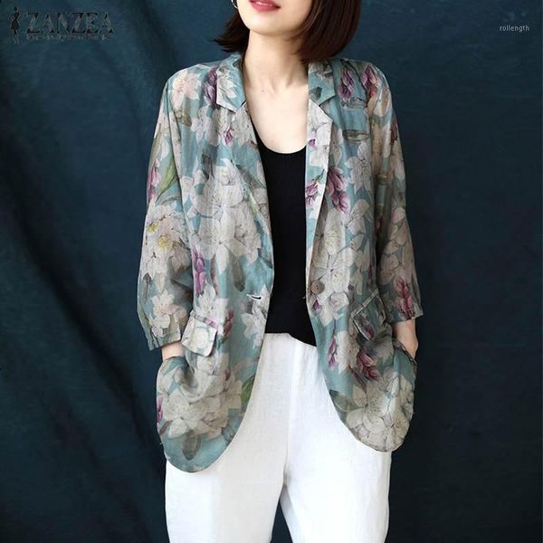 stylish printed blazers zanzea women's jackets long sleeve coats female single button outwear female autumn tunic plus size, White;black
stylish printed blazers zanzea women's jackets long sleeve coats female single button outwear female autumn tunic plus size, White;black