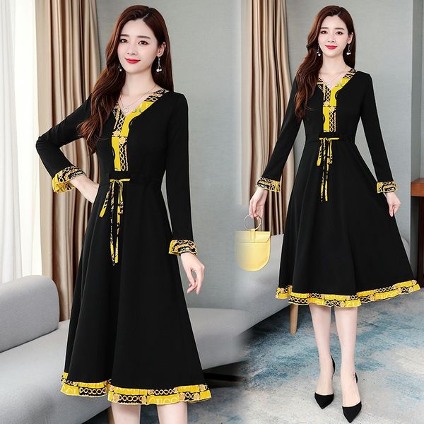 women shredded fashion designer plus size fat woman ladies work wear 2021 spring dresses gmgl, Black;gray
women shredded fashion designer plus size fat woman ladies work wear 2021 spring dresses gmgl, Black;gray