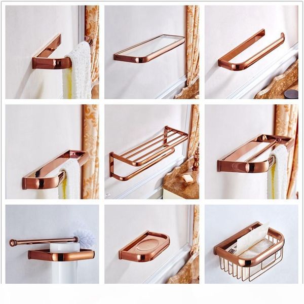 luxury rose gold brass bathroom accessories paper holder towel bar soap dish towel rack robe hook brush shelf bath hardware sets bbyqya
luxury rose gold brass bathroom accessories paper holder towel bar soap dish towel rack robe hook brush shelf bath hardware sets bbyqya