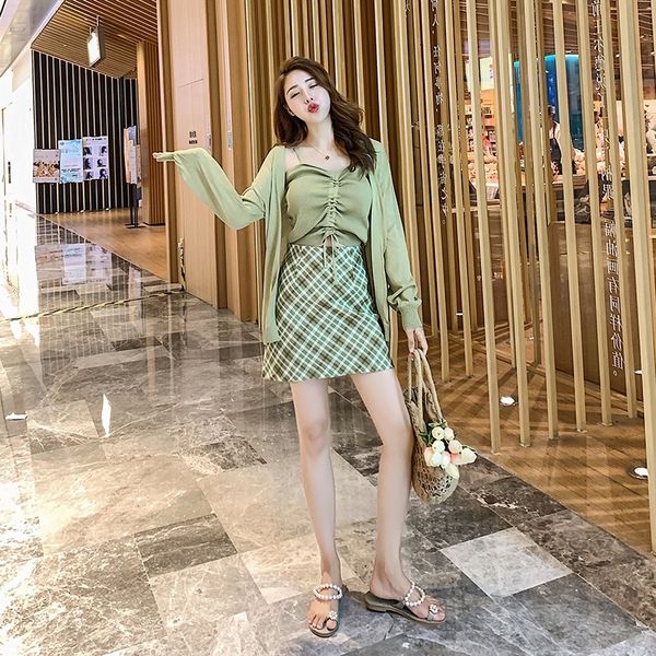 xkbee online celebrity avocado skirt suspender skirtsling sling skirt french niche matcha green suspender green hipster mori temperament thr, Gray
xkbee online celebrity avocado skirt suspender skirtsling sling skirt french niche matcha green suspender green hipster mori temperament thr, Gray