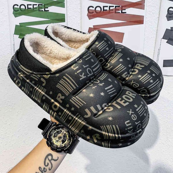 waterproof slippers for men casual winter plush warmest house shoes soft fluffy men's sandals comfort luxury indoor c04, Black
waterproof slippers for men casual winter plush warmest house shoes soft fluffy men's sandals comfort luxury indoor c04, Black