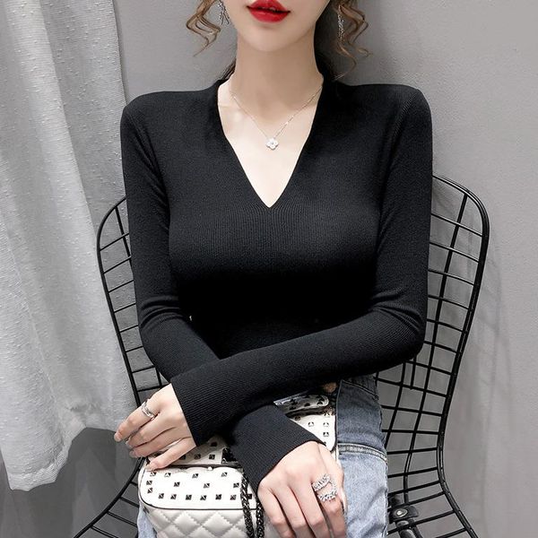 z women's dress 2020 autumn new style fashion v-neck slim slimming solid color long-sleeve, White
z women's dress 2020 autumn new style fashion v-neck slim slimming solid color long-sleeve, White