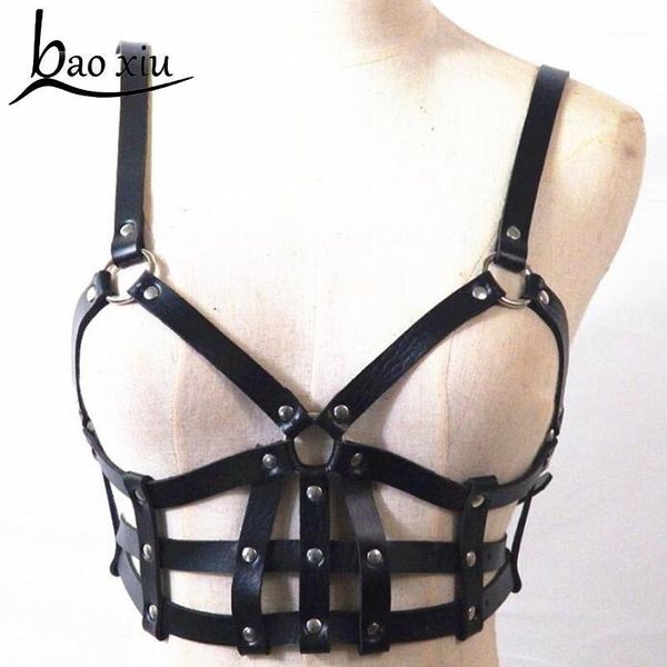 fashion pu leather harness belts women bra waist belt bondage cage leisure body chest ladies straps suspenders accessory1, Black;brown
fashion pu leather harness belts women bra waist belt bondage cage leisure body chest ladies straps suspenders accessory1, Black;brown