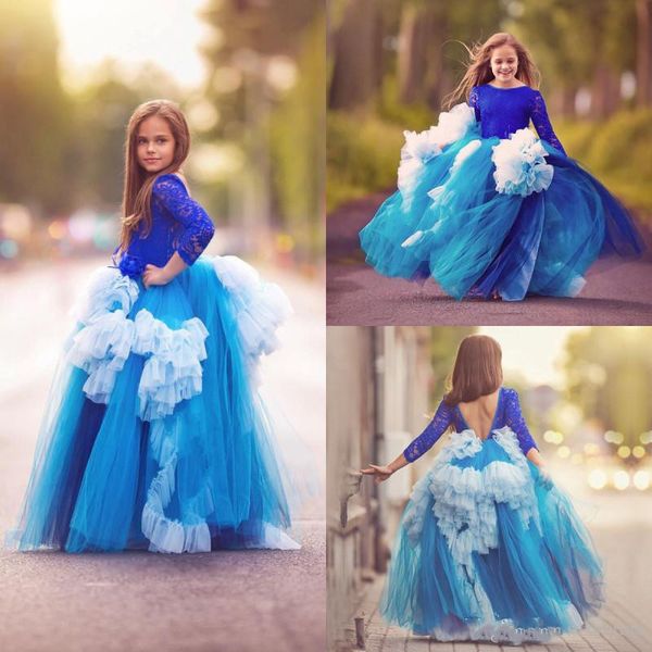 elegant royal blue princess lovely long sleeves flower girl dresses a line tulle handmade girls pageant dresses weddings guest girls dresses, White;blue
elegant royal blue princess lovely long sleeves flower girl dresses a line tulle handmade girls pageant dresses weddings guest girls dresses, White;blue