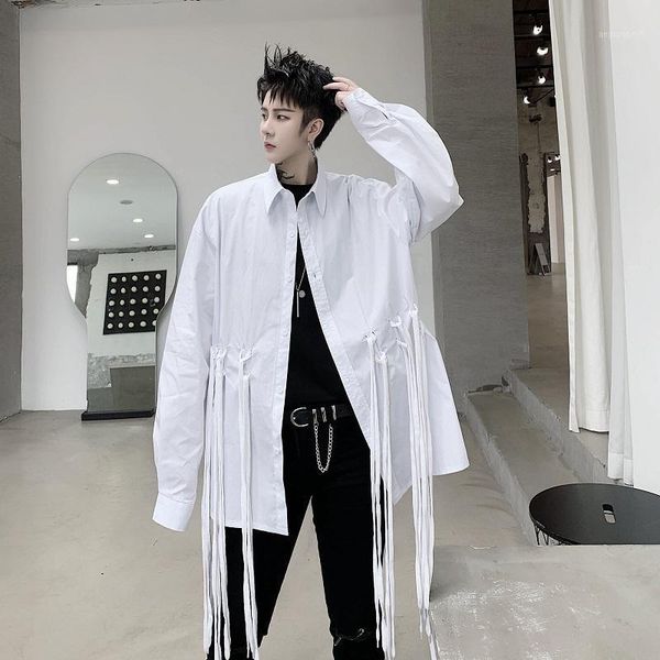 men ribbon casual long sleeve shirt male japan style streetwear hip hop white black shirt stage clothing1
men ribbon casual long sleeve shirt male japan style streetwear hip hop white black shirt stage clothing1
