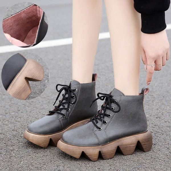 boots women ankle pu leather lace up platform footwear female ladies shoes woman autumn winter fashion comfortable 2021, Black
boots women ankle pu leather lace up platform footwear female ladies shoes woman autumn winter fashion comfortable 2021, Black