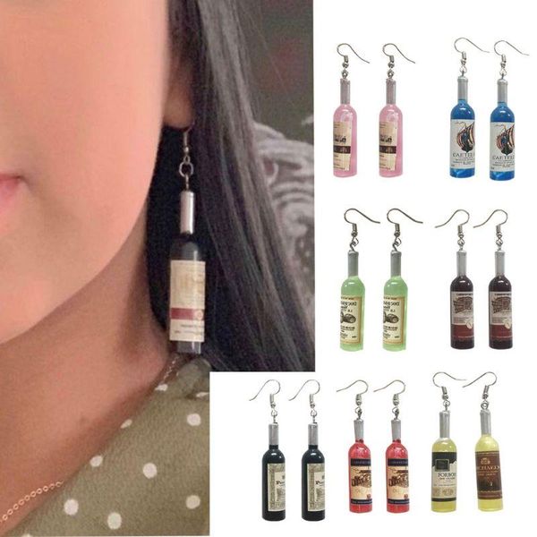 mini cute beer cup wine glass bottle resin drop earrings fashion jewelry women, Silver
mini cute beer cup wine glass bottle resin drop earrings fashion jewelry women, Silver